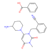 Alogliptin, benzoate, Dipeptidyl peptidase IV inhibitor