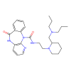 AF-DX 384, Antagonist of M 1 receptor;Antagonist of M 2 receptor;Antagonist of M 3 receptor;Antagonist of M 4 receptor;Antagonist of M 5 receptor