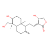 Andrographolide, Agonist of TAS2R46;Agonist of TAS2R50;Agonist of TAS2R8
