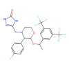 Aprepitant (MK-0869), Neurokinin 1 receptor antagonist