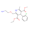 Amlodipine, Gating inhibitor of Ca v1.2;Gating inhibitor of Ca v1.3;Allosteric modulator of P2X4