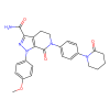 Apixaban (BMS 562247-01), Coagulation factor X inhibitor