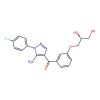 [5-Amino-1-(4-fluorophenyl)-1H-pyrazol-4-YL](3-{[(2R)-2,3-dihydroxypropyl]oxy}phenyl)methanone