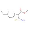 2-Amino-6-ethyl-4，5，6，7-tetrahydrobenzo[b]-thiophene-3-carboxylic acid methyl ester