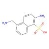 2-Amino-5-(aminomethyl)naphthalene-1-sulfonic acid