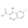 4-Amino-6-fluorocinnoline-3-carboxylic acid