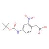 2-(4-((tert-Butoxycarbonyl)amino)-2-nitrophenyl)acetic acid