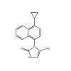 5-Amino-4-(4-cyclopropylnaphthalen-1-yl)-2,4-dihydro-3H-1,2,4-triazole-3-thione