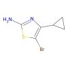 2-Amino-5-bromo-4-cyclopropylthiazole