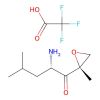 (S)-2-Amino-4-methyl-1-((R)-2-methyloxiran-2-yl)pentan-1-one 2,2,2-trifluoroacetate