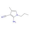 2-amino-4-methyl-1-propylpyrrole-3-carbonitrile