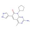 2-Amino-8-Cyclopentyl-4-Methyl-6-(1h-Pyrazol-4-Yl)pyrido[2,3-D]pyrimidin-7(8h)-One