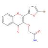 2-((2-(5-bromofuran-2-yl)-4-oxo-4H-chromen-3-yl)oxy)acetamide