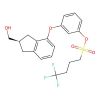 1-Butanesulfonic acid, 4,4,4-trifluoro-, 3-(((2R)-2,3-dihydro-2-(hydroxymethyl)-1H-inden-4-yl)oxy)phenyl ester