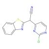 2-(Benzo[d]thiazol-2-yl)-2-(2-chloropyrimidin-4-yl)acetonitrile