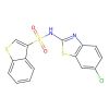 Benzo[b]thiophene-3-sulfonamide, N-(6-chloro-2-benzothiazolyl)-