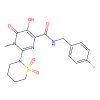 BMS-707035, Integrase inhibitor