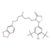 3-[3-[2-(1,3-Benzodioxol-5-yloxy)ethyl-methylamino]propyl]-2-(3,5-ditert-butyl-4-hydroxyphenyl)-1,3-thiazolidin-4-one