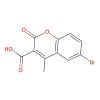 6-bromo-4-methyl-2-oxo-2H-chromene-3-carboxylic acid