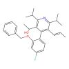 1-(4-(2-(Benzyloxy)-4-fluorophenyl)-2,6-diisopropyl-5-(prop-1-en-1-yl)pyridin-3-yl)ethanol