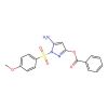 Benzoic acid 5-amino-1-(4-methoxy-benzenesulfonyl)-1H-pyrazol-3-yl ester
