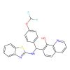 7-((Benzo[d]thiazol-2-ylamino)(4-(difluoromethoxy)phenyl)methyl)quinolin-8-ol