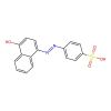 Benzenesulfonic acid, 4-(2-(4-hydroxy-1-naphthalenyl)diazenyl)-