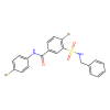 4-Bromo-N-(4-bromophenyl)-3-[[(phenylmethyl)amino]sulfonyl]benzamide