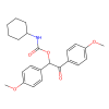 1,2-Bis(4-methoxyphenyl)-2-oxoethyl Cyclohexylcarbamate