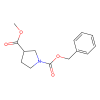 1-benzyl 3-methyl pyrrolidine-1,3-dicarboxylate - 97%, used for , CAS No. 188847-00-9, by Aladdin Scientific
