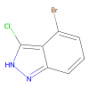 4-Bromo-3-chloro-1H-indazole