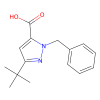 1-Benzyl-3-(tert-butyl)-1h-pyrazole-5-carboxylic acid