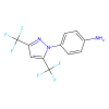4-(3,5-Bis(trifluoromethyl)-1h-pyrazol-1-yl)phenylamine