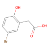 5-Bromo-2-hydroxyphenylacetic acid