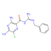 Benzamil, Channel blocker of ASIC1;Channel blocker of ENaCαβγ;Channel blocker of TRPP2