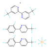 4,4'-Bis(trifluoromethyl)-2,2'-bipyridinebis[3,5-difluoro-2-[5-trifluoromethyl-2-pyridinyl)phenyl] iridium(III) hexafluorophosphate