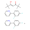 Bis[3,5-difluoro-2-(2-pyridinyl-κN)phenyl-κC](2,2,6,6-tetramethyl-3,5-heptanedionato-κO,κO')iridium(III)