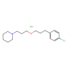 Pitolisant hydrochloride, Histamine H3 receptor inverse agonist