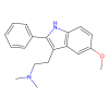 BGC 20-761, Antagonist of 5-HT 1A receptor;Antagonist of 5-HT 1D receptor;Antagonist of 5-HT 2A receptor;Antagonist of 5-HT 2C receptor;Antagonist of 5-HT 5A receptor;Antagonist of 5-HT 6 receptor;Antagonist of 5-HT 7 receptor