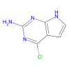 2-Amino-4-chloro-7H-pyrrolo[2,3-d]pyrimidine