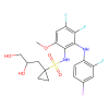 BAY 869766, Allosteric modulator of mitogen-activated protein kinase kinase 1;Allosteric modulator of mitogen-activated protein kinase kinase 2