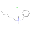 Benzyldimethylhexylammonium chloride