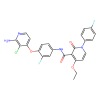 BMS-777607, Inhibitor of AXL receptor tyrosine kinase;Inhibitor of macrophage stimulating 1 receptor;Inhibitor of MER proto-oncogene; tyrosine kinase;Inhibitor of MET proto-oncogene; receptor tyrosine kinase;Inhibitor of TYRO3 protein tyrosine kinase