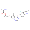 Brivanib Alaninate (BMS-582664), Vascular endothelial growth factor receptor inhibitor