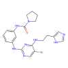 BX-912, Inhibitor of 3-phosphoinositide dependent protein kinase 1;Inhibitor of checkpoint kinase 1;Inhibitor of cyclin dependent kinase 2;Inhibitor of glycogen synthase kinase 3 beta;Inhibitor of kinase insert domain receptor;Inhibitor of protein kinase A