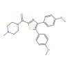 [4,5-Bis(4-methoxyphenyl)-2-thiazolyl]-(4-methyl-1-piperazinyl)methanone