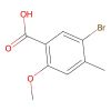 5-Bromo-2-methoxy-4-methylbenzoic acid