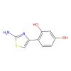 4-(2-Aminothiazol-4-yl)benzene-1,3-diol