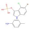 5-Bromo-4-chloro-3-indolyl phosphate p-toluidine salt