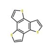 Benzo[1，2-b:3，4-b':5，6-b'']trithiophene